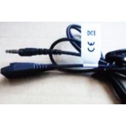 Kabel QD do zestawu słuchawkowego terminali Zebra MC9300