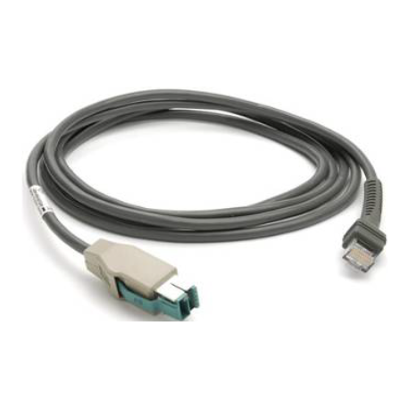 Kabel Powered USB ekranowany do skanerów Zebra DS2278/DS4308/DS7708 (2.1m)