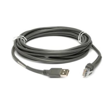Kabel USB ekranowany do skanerów Zebra serii DS/LS (4.6m)