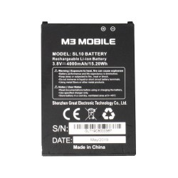 Bateria do terminali M3 Mobile SL10 (4000mAh)