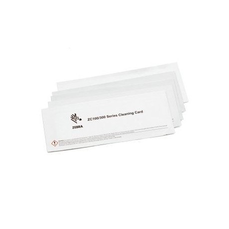 Zestaw kart czyszczących do drukarek Zebra ZC100/ZC300 (2pack)