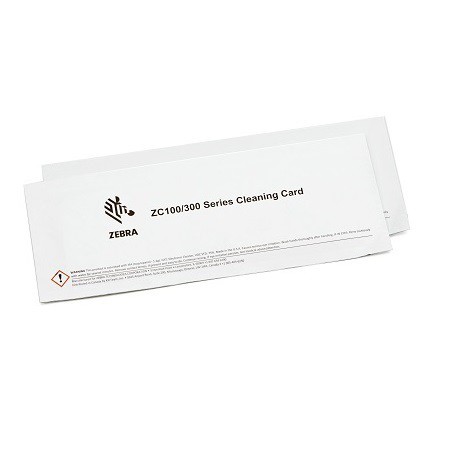 Karty czyszczące do drukarek Zebra ZC100 i ZC300 (2pack)
