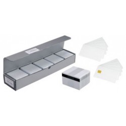 Karty Zebra Premier Plus Magnetic Card z paskiem magnetycznym Hi-Co, białe (500pack)